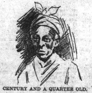 An 1895 Indianapolis News image of Keziah Pierce published at her death.